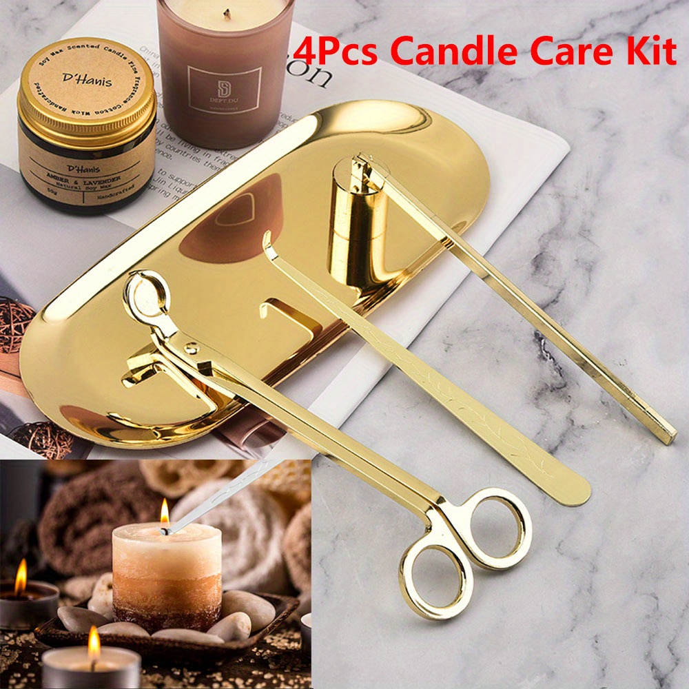 Candle Wick - 4 pçs/set kit de cuidados com