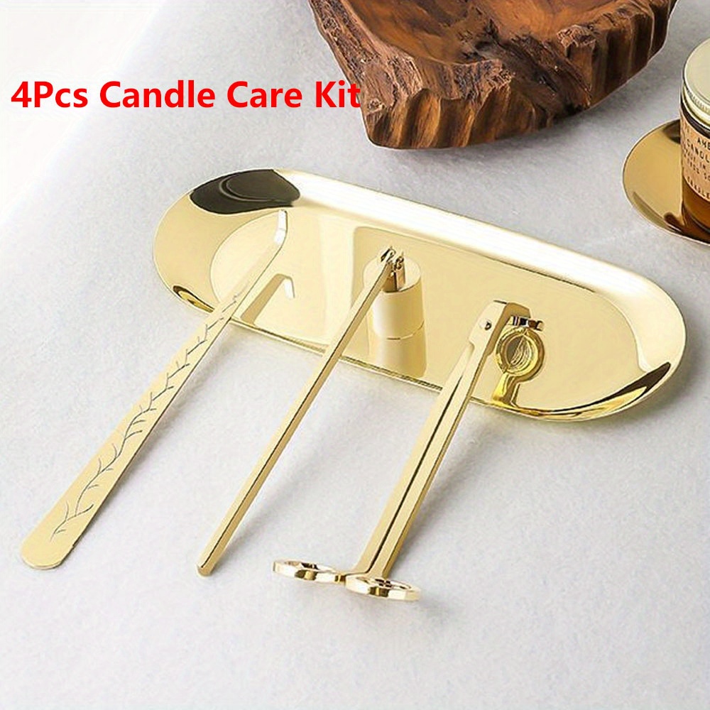 4 pçs/set kit de cuidados com  - Candle Wick avaliação e preço