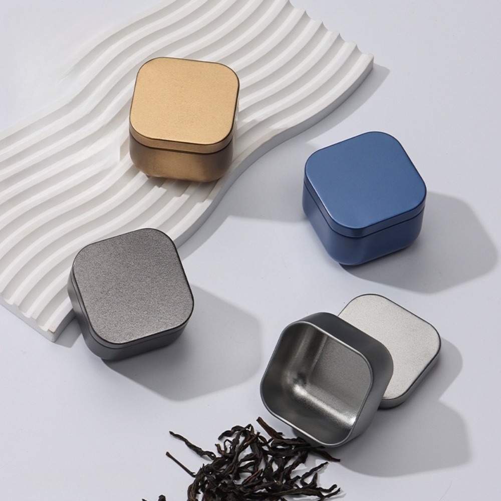 20PCS Potes de Metal Quadrados - Candle Containers avaliação e preço