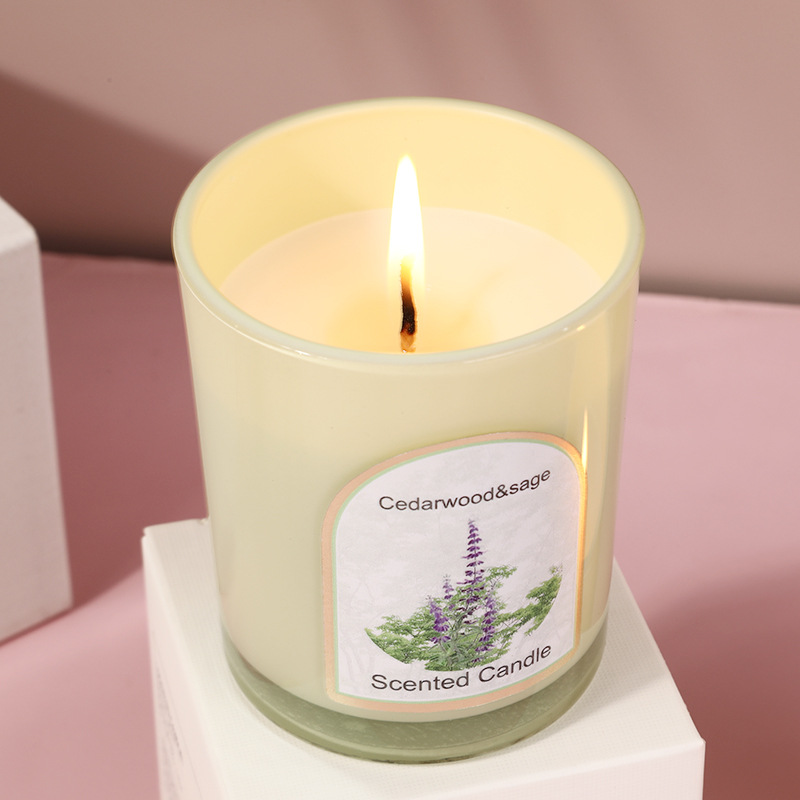 Vela perfumada com tampa de ma - Candle Fragrance avaliação e preço