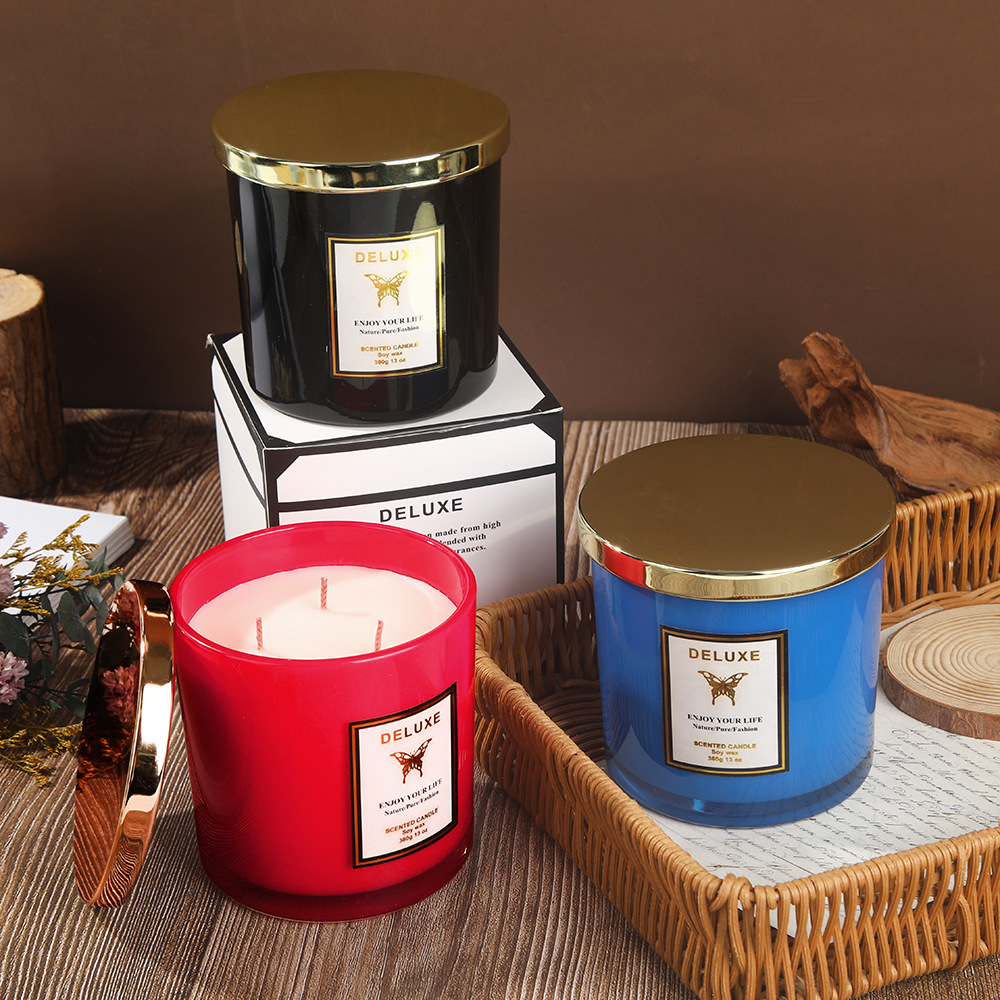 Vela perfumada com capa de vid - Candle Fragrance avaliação e preço