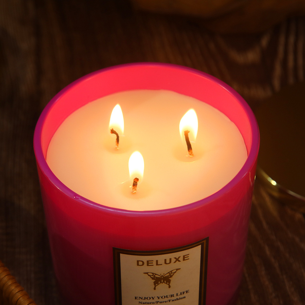 Vela perfumada com capa de vid - Candle Fragrance avaliação e preço