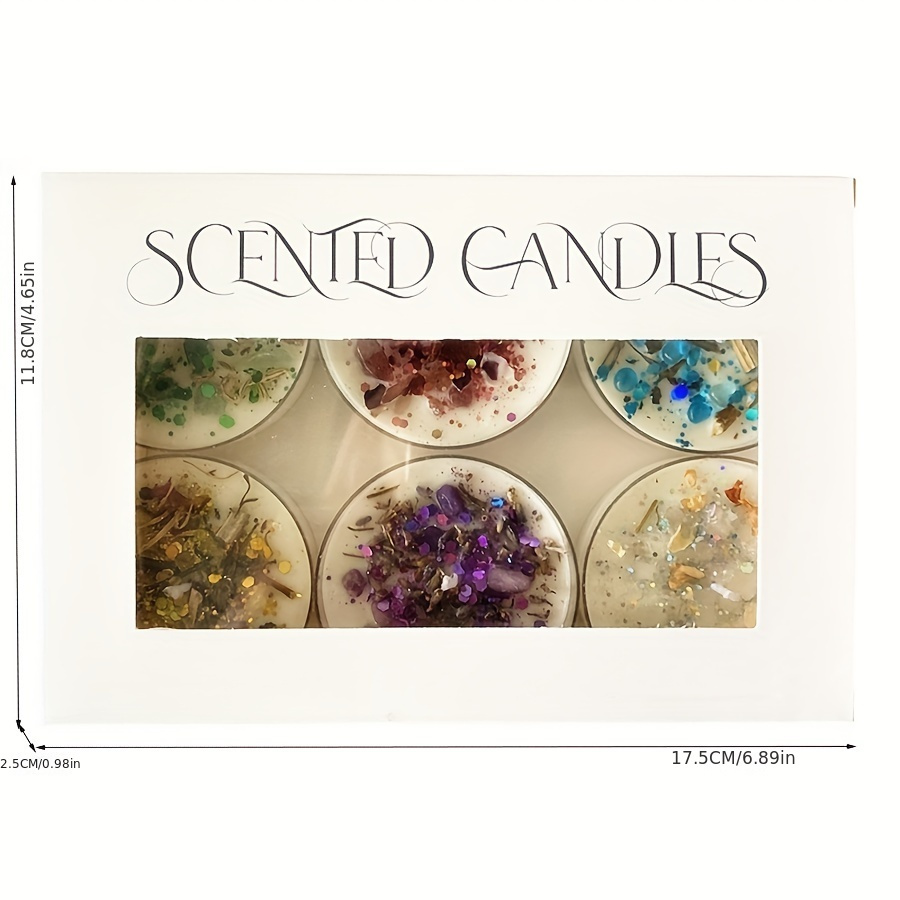 Conjunto de 6 velas perfumadas - Candle Fragrance avaliação e preço