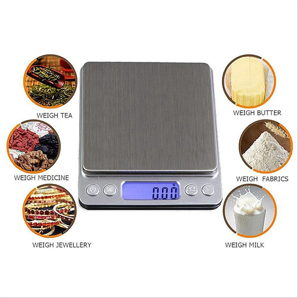 500g x 0.01g balança digital d - Candle Wax Scale avaliação e preço