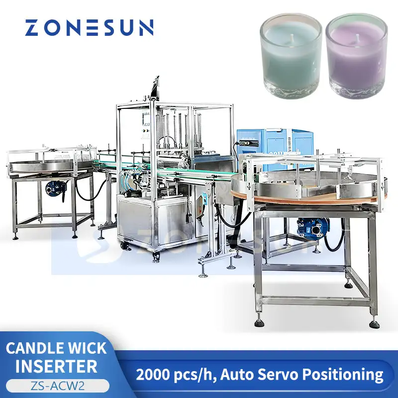 Máquina Automática ZONESUN ZS- - Candle Wick avaliação e preço