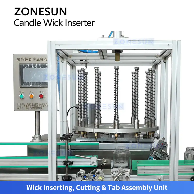 Máquina Automática ZONESUN ZS- - Candle Wick avaliação e preço