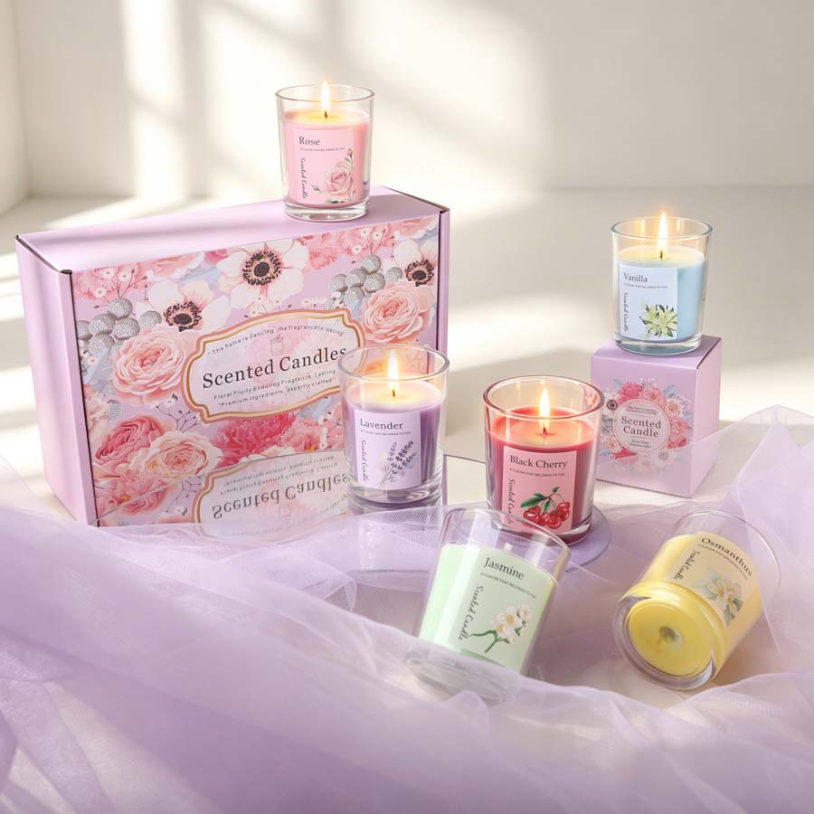 Conjunto de Velas Aromáticas p - Candle Fragrance avaliação e preço